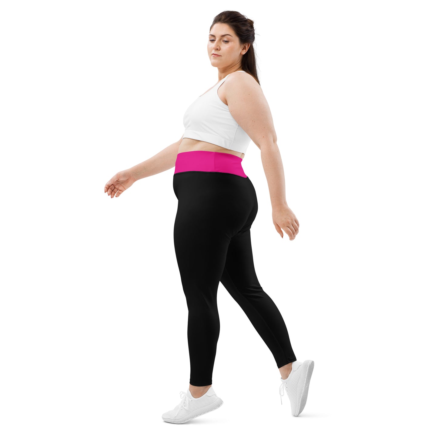 Leggings grande taille à imprimé intégral